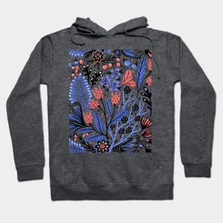 Multicolor flowers and leaves of mother nature Hoodie